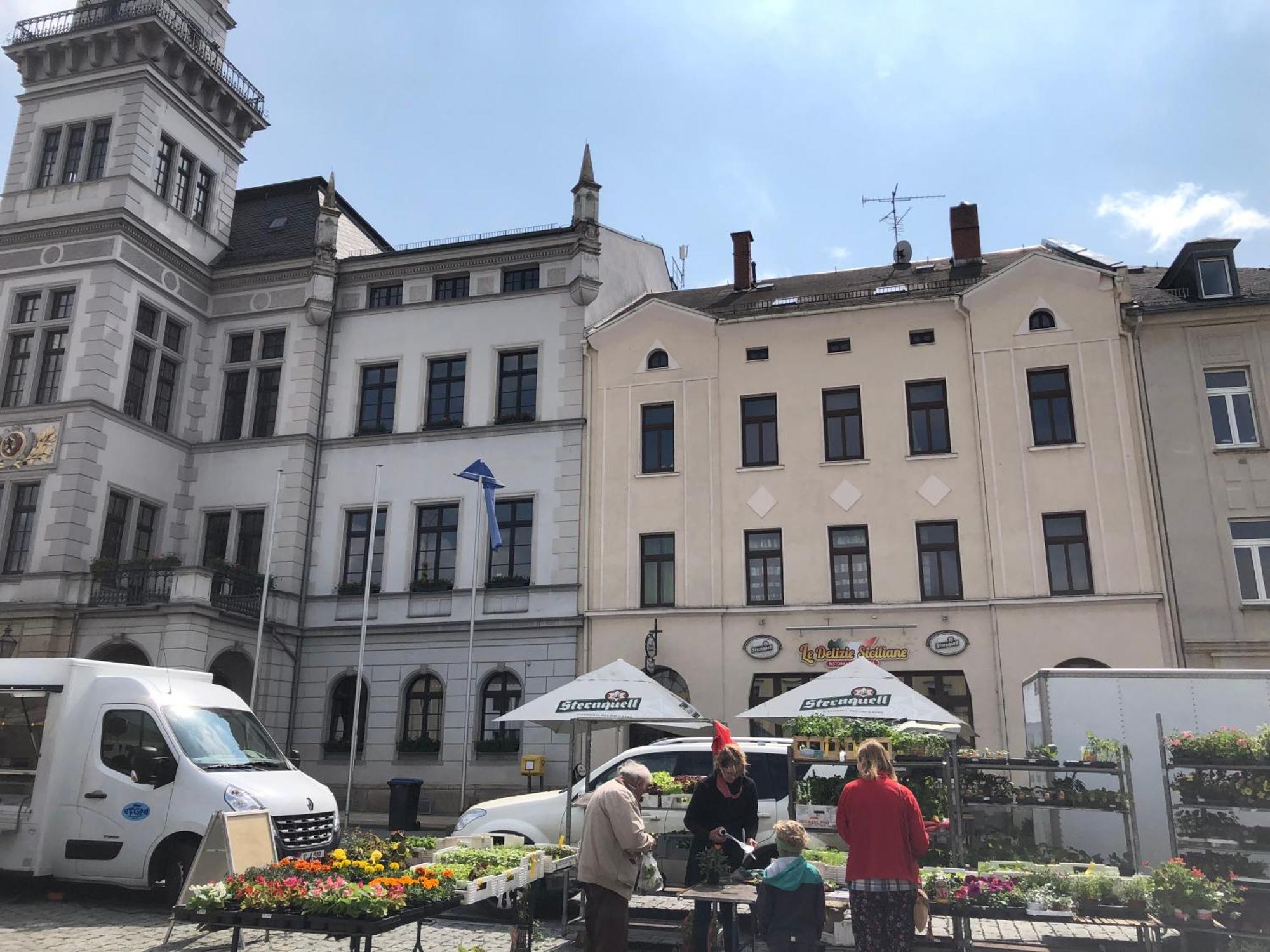 Kleinzimmer Am Markt Oelsnitz  외부 사진